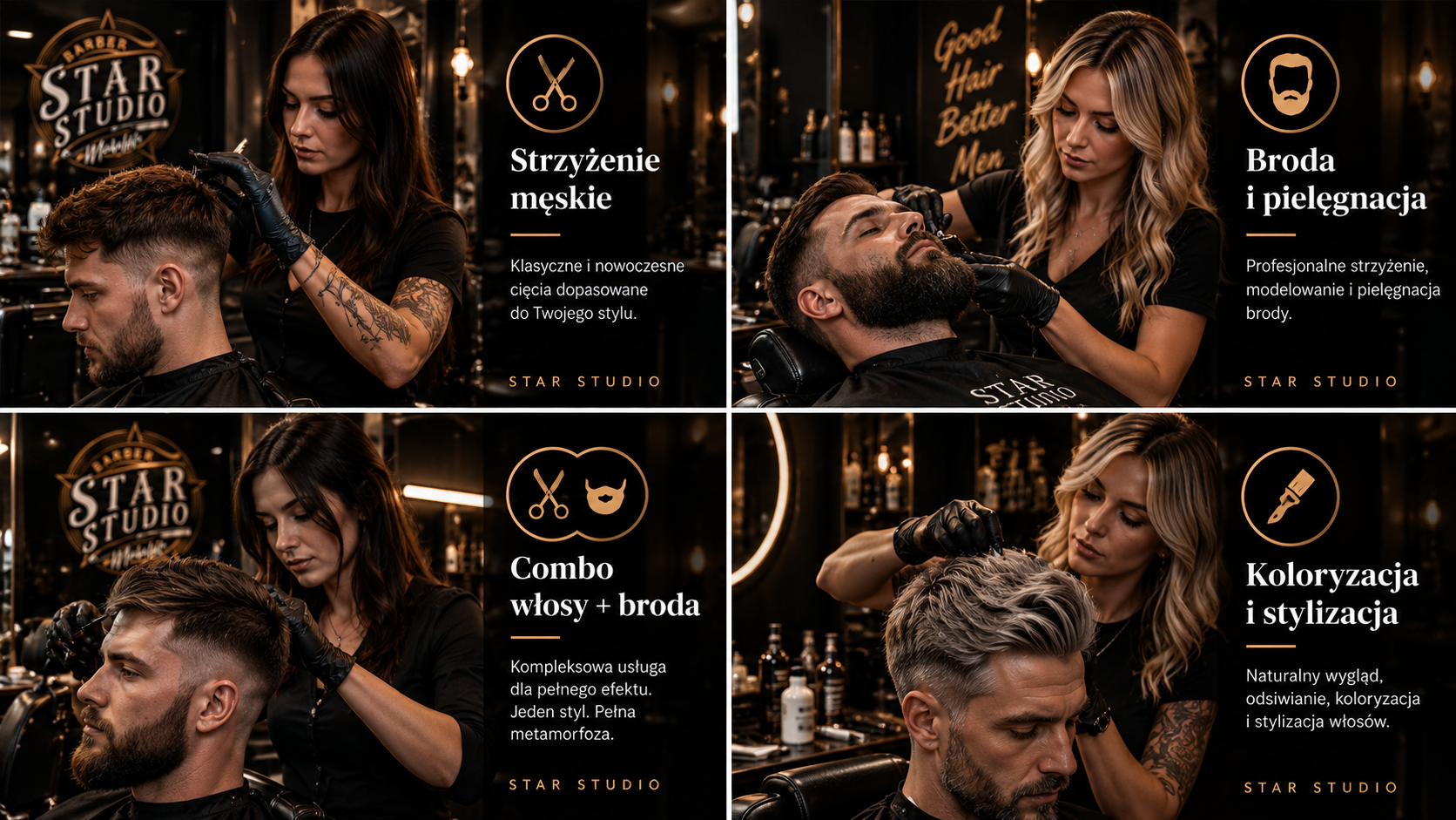 Usługi Barber Star Studio w Płocku